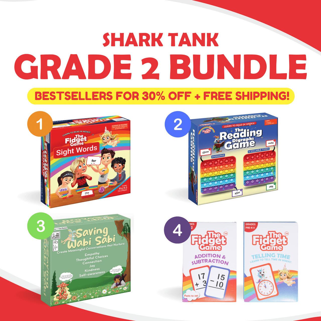 Shark Tank Grade 2 Bundle